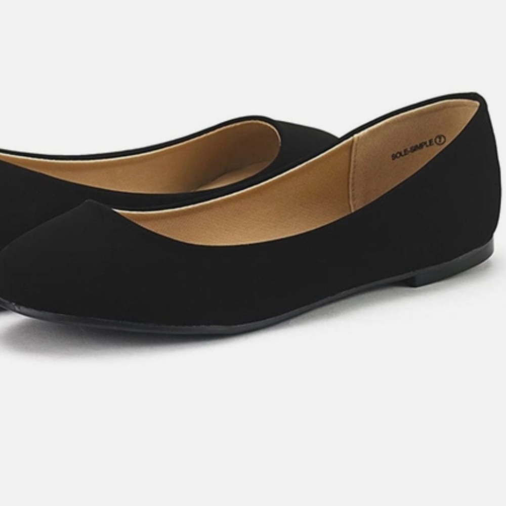 Dream Pairs | Kids's Black Ballerina Flats Sz 4